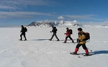 Snowshoeing in Antarctica cruises