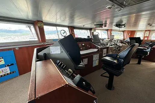 Open Bridge - MV Ushuaia - Antarpply Expeditions