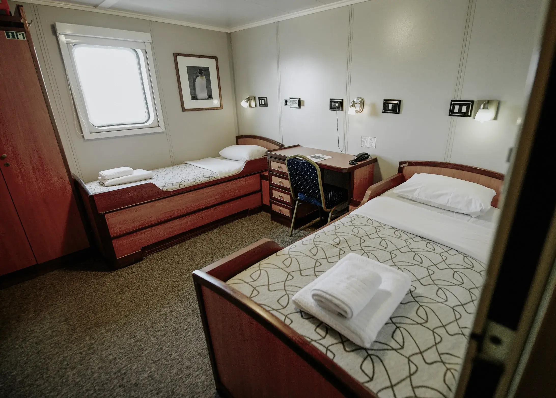 Superior Twin - MV Ushuaia - Antarpply Expeditions