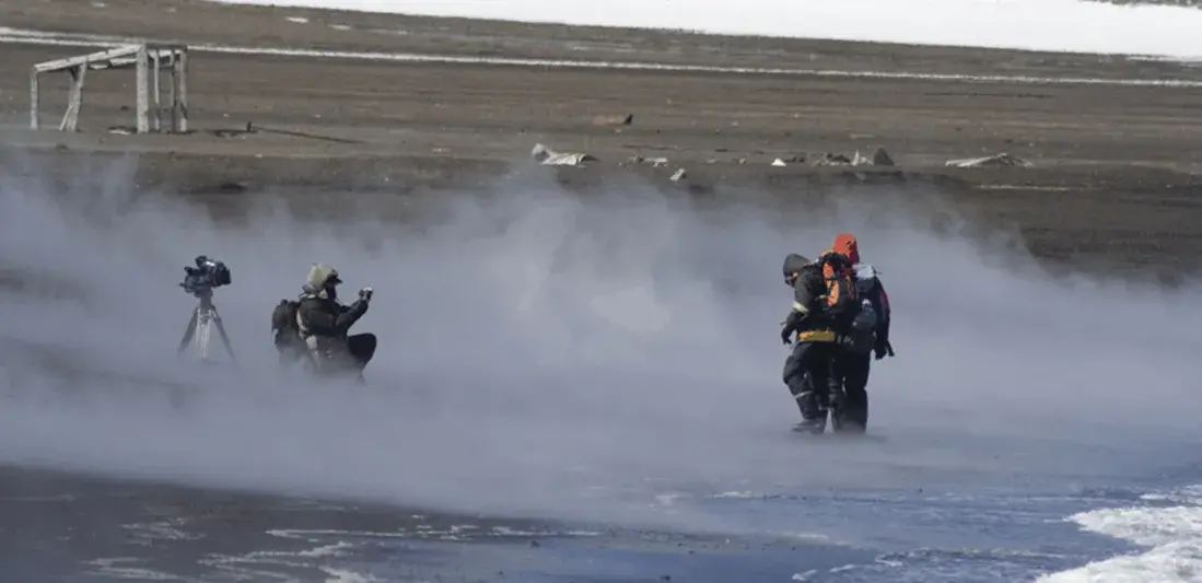 Antarctic Peninsula a landing in Antarctic cruises